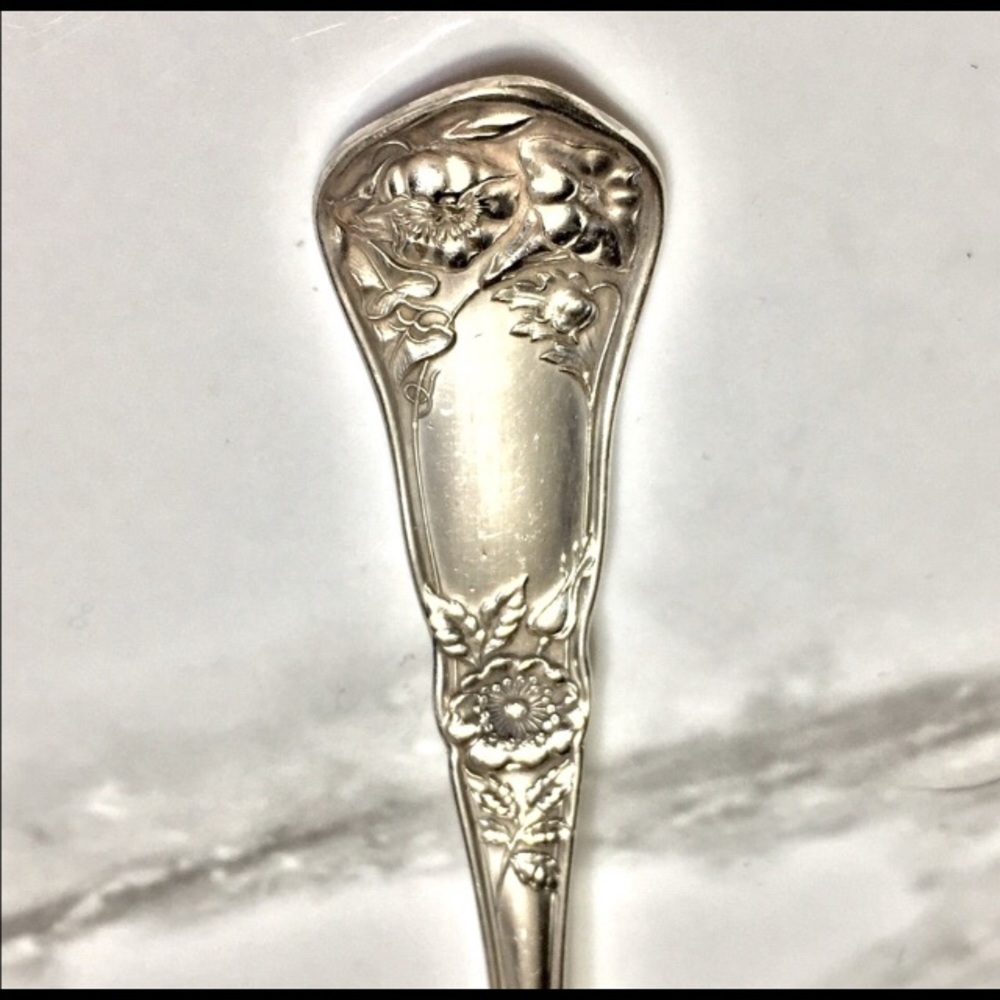 Sterling Silver Plate Spoon Necklace Minimalist - Picture 3 of 8